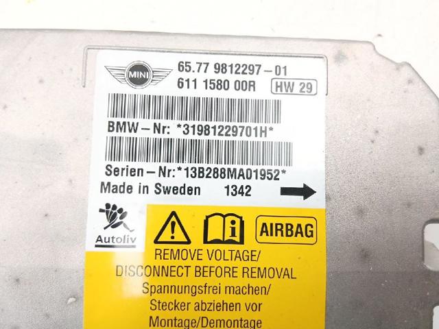65779812297 BMW Модуль-процессор управления подушкой безопасности (ЭБУ AIRBAG) купить в Харьков