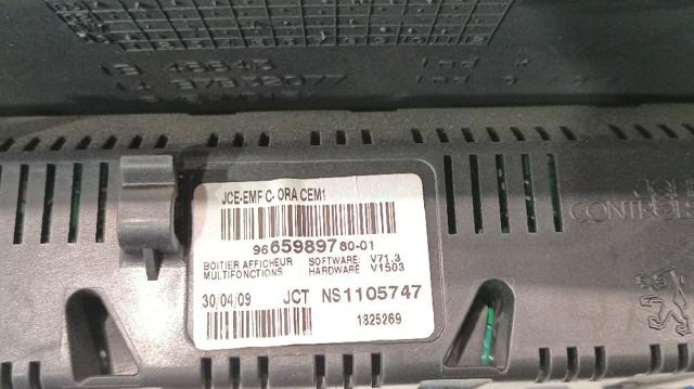 PEUGEOT 6593T6 Дисплей многофункциональный в наличии Николаев
