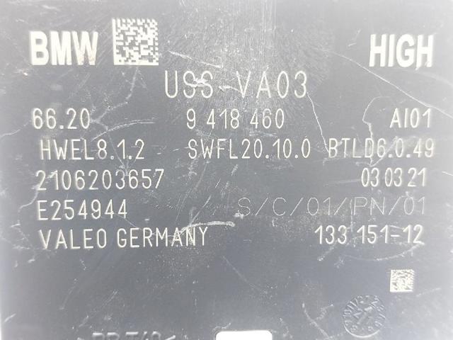 66209418460 BMW Модуль управления (ЭБУ) парктроником купить в Кривой Рог