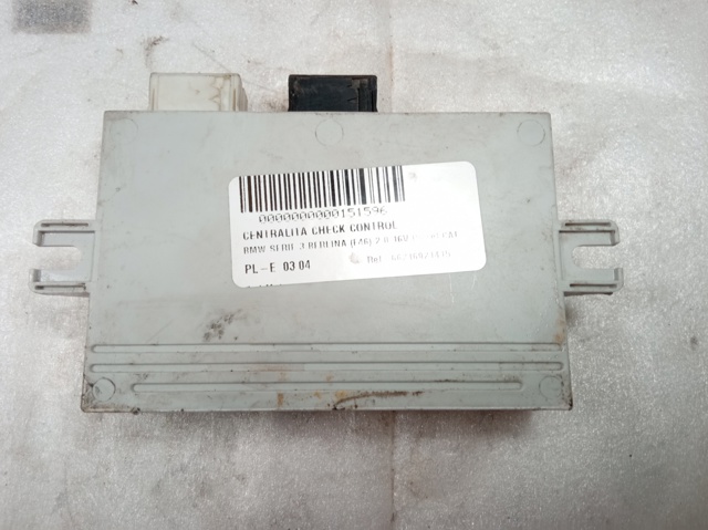 66216921415 BMW Модуль управления (ЭБУ) парктроником купить в Хмельницкий