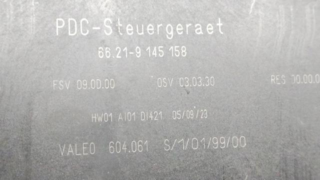 66219145158 BMW Модуль управления (ЭБУ) парктроником купить в Сумы