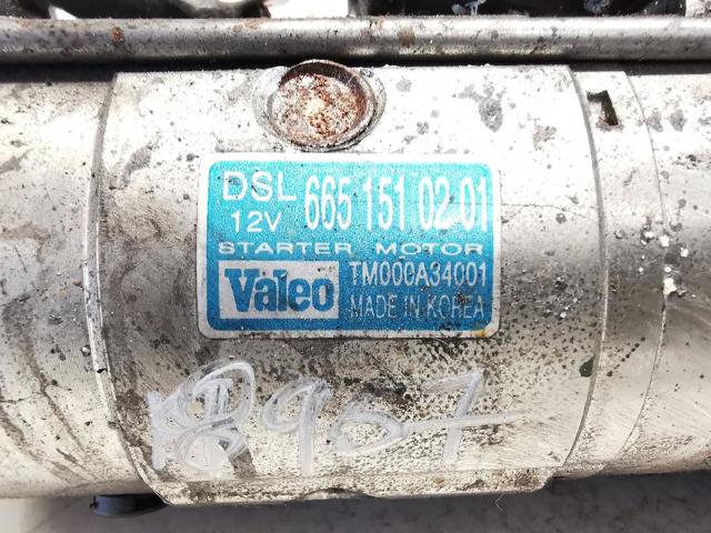 SSANG YONG 6651510201 Стартер в наличии Ровно