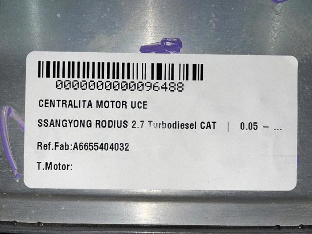 SSANG YONG 6655404032 Модуль управления (ЭБУ) двигателем в наличии Запорожье