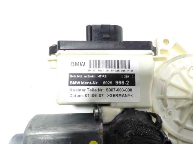 67626925966 BMW Мотор стеклоподъемника двери задней правой купить в Павлоград