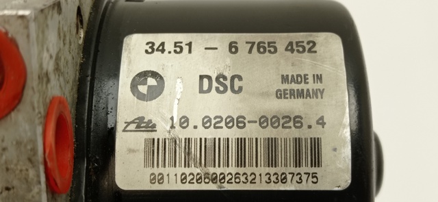 6765452 BMW Блок управления АБС (ABS) гидравлический купить в Киев