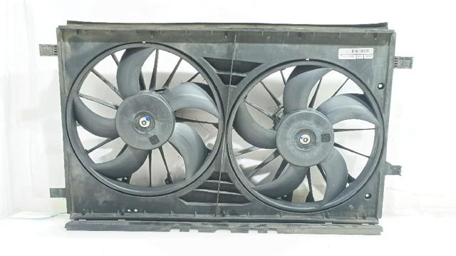 Ventilador elétrico de esfriamento montado (motor + roda de aletas) Jeep Compass