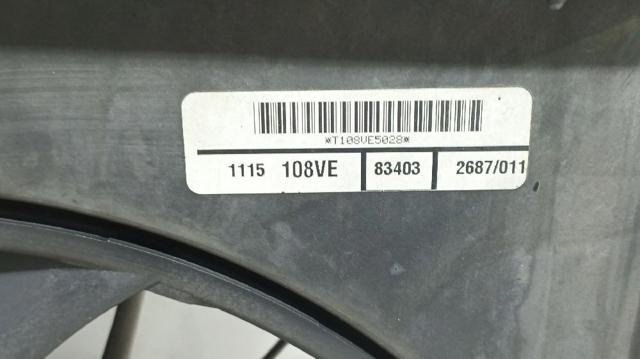 Ventilador elétrico de esfriamento montado (motor + roda de aletas) Jeep Compass