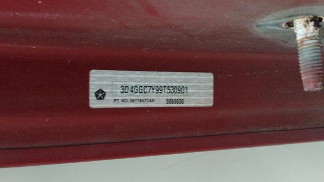 68040232AA CHRYSLER Дверь задняя правая купить в Сумы