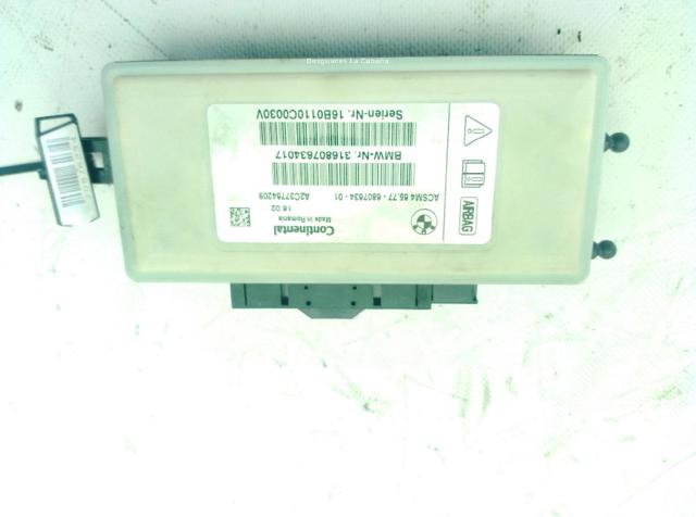 6807634 BMW Модуль-процессор управления подушкой безопасности (ЭБУ AIRBAG) купить в Львов