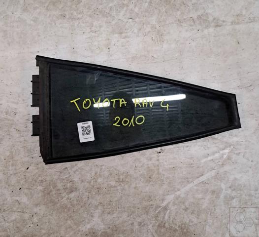 Vidro de janelo da porta traseira esquerda 6812442080 Toyota