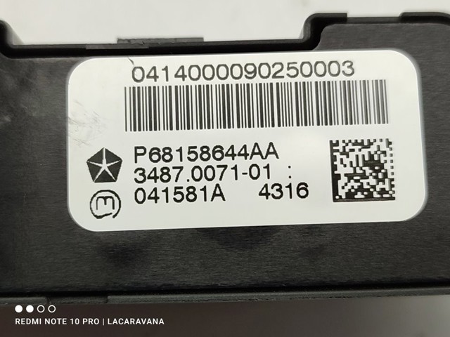 68158644AA CHRYSLER Блок кнопок центральной консоли купить в Ужгород