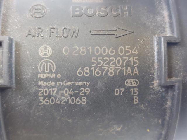68167871AA Датчик потока (расхода) воздуха, расходомер M.A.F. - (Mass Airflow) купить Запорожье
