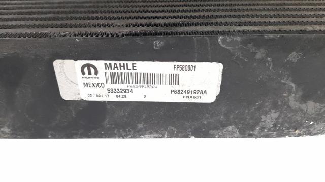 Radiador de intercooler Jeep Compass MP