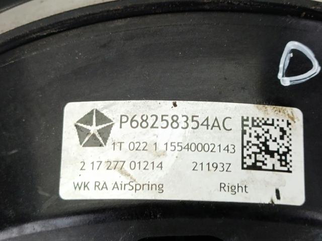 68258354AC CHRYSLER Пневмоподушка (пневморессора) моста заднего купить в Полтава