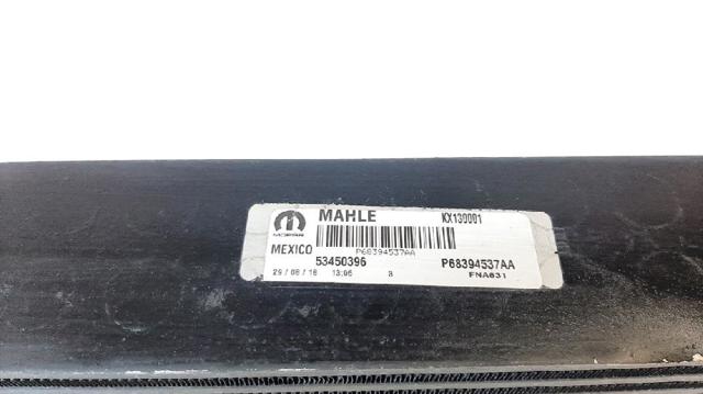 Radiador de intercooler Jeep Compass MP