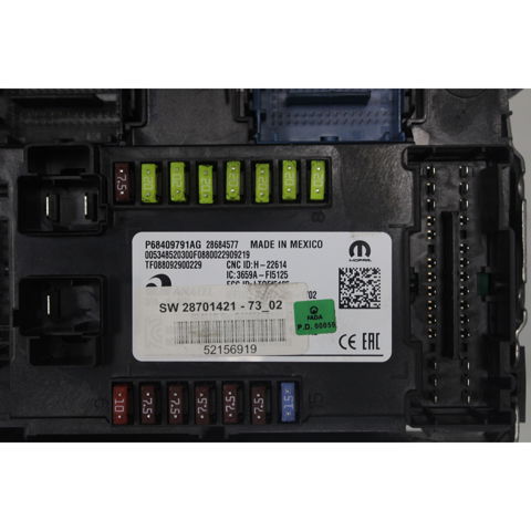 68409791AG CHRYSLER Блок комфорта купить в Ровно