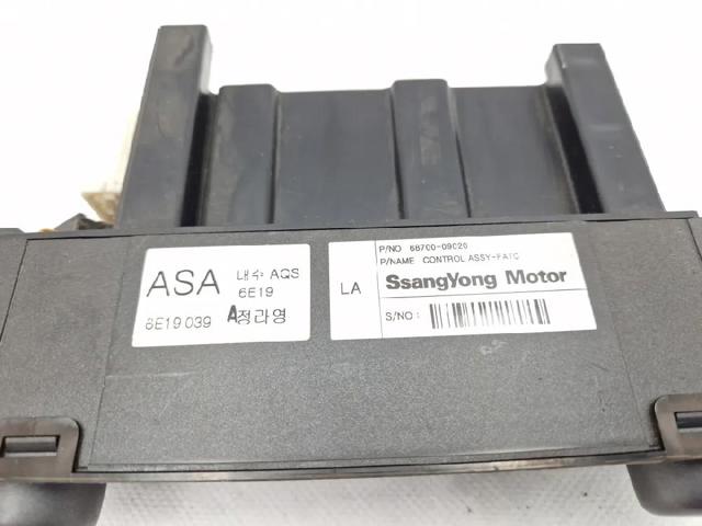 6870009020HCC SSANG YONG Блок управления режимами отопления/кондиционирования купить в Ровно
