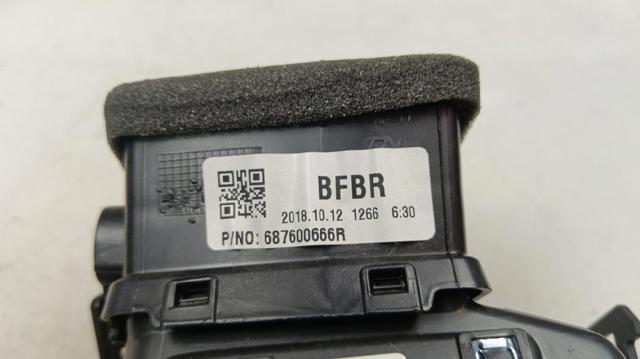 687600666R Решетка вентиляции салона на "торпедо" правая купить Полтава
