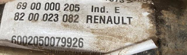 6900000205 RENAULT Рейка рулевая купить в Винница