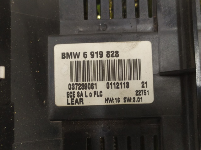 BMW 6919828 Переключатель света фар на "торпедо" в наличии Украина