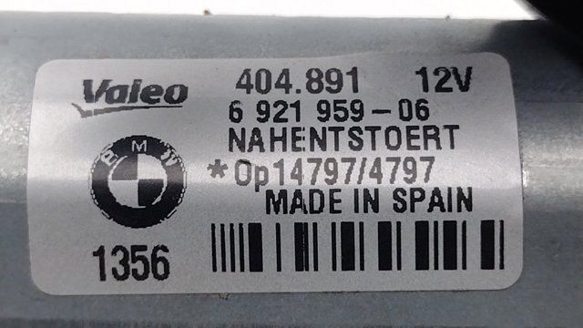 BMW 6921959 Моторчик заднего дворника в наличии Запорожье