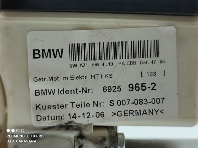 BMW 69259652 в наличии Сумы
