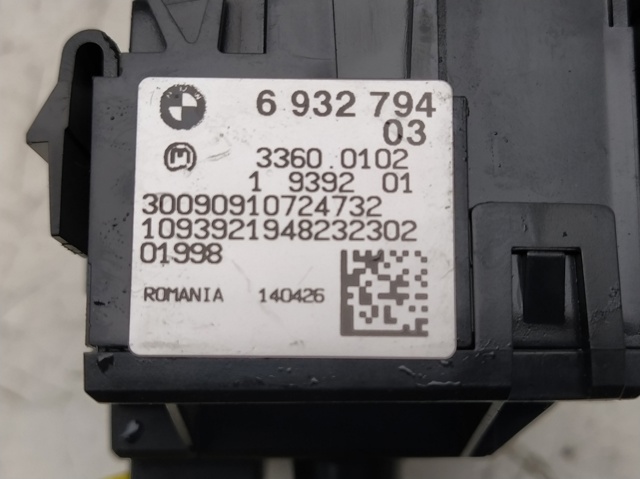 BMW 693279403 Переключатель света фар на "торпедо" в наличии Киев