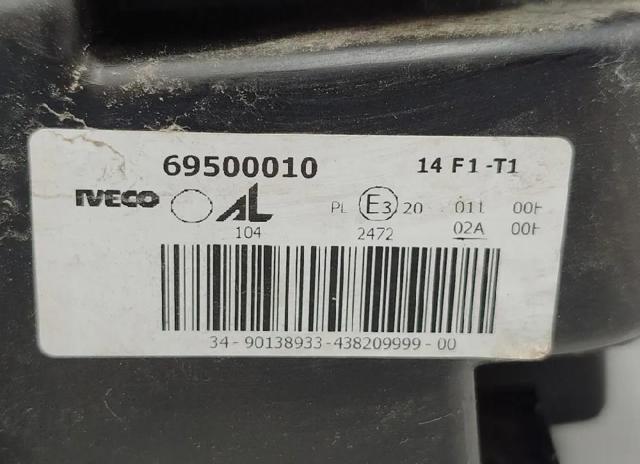 IVECO 69500010 Фара правая в наличии Тернополь