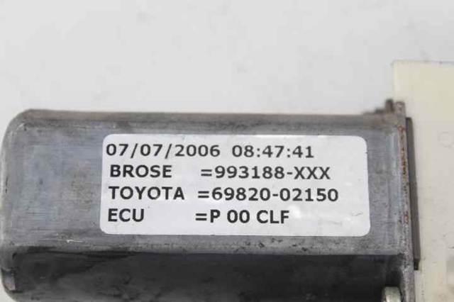 TOYOTA 6982002140 Стеклоподъемник передней левой двери в наличии Одесса