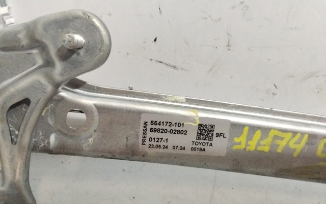 6982002802 TOYOTA Механизм стеклоподъемника двери передней левой купить в Сумы