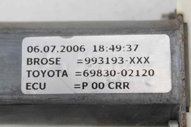 6983002110 TOYOTA Механизм стеклоподъемника двери задней правой купить в Киев
