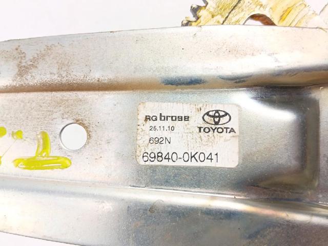 698400K041 TOYOTA Механизм стеклоподъемника двери задней левой купить в Полтава