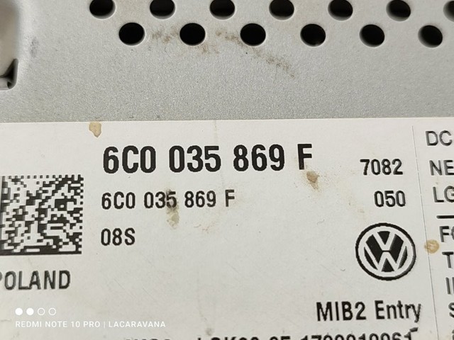 6C0035869F VAG Дисплей многофункциональный купить в Днепр