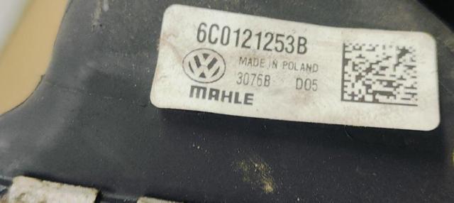 6C0121253B VAG Радиатор охлаждения двигателя дополнительный купить в Львов