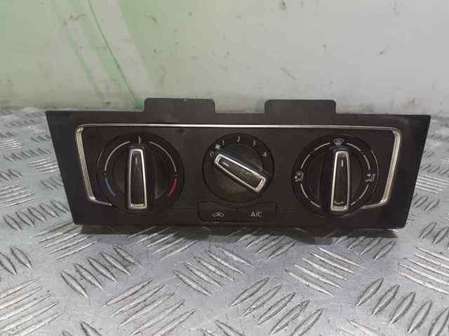 Unidade de controlo dos modos de aquecimento/condicionamento Volkswagen Polo 5 6R1, 6C1