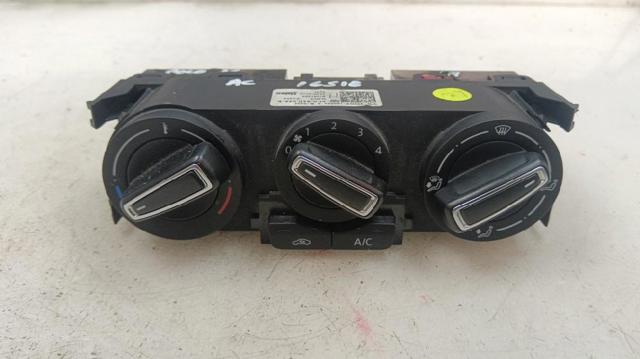 Unidade de controlo dos modos de aquecimento/condicionamento Volkswagen Polo 5 6R1, 6C1