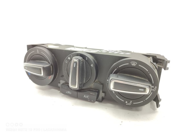 Unidade de controlo dos modos de aquecimento/condicionamento Volkswagen Polo 5 6R1, 6C1