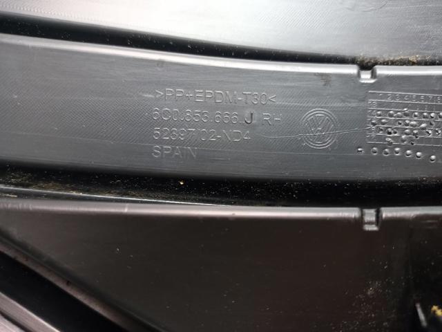 6C0853666J VAG Заглушка (решетка) противотуманных фар бампера переднего правая купить в Запорожье