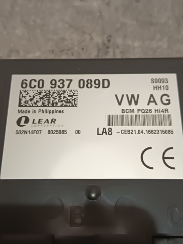 6C0937089D Блок комфорта купить Одесса