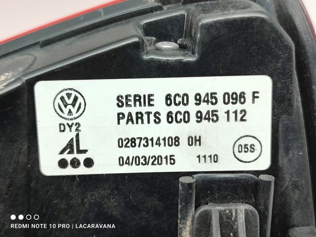6C0945096F Задний фонарь купить Винница