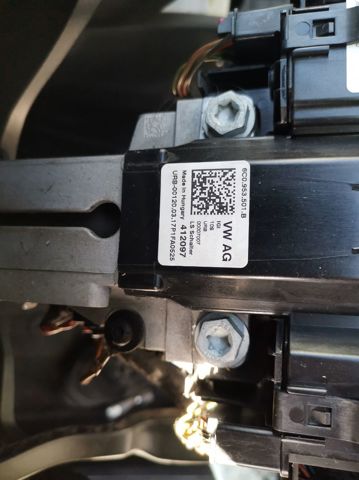 6C0959653 VAG Кольцо контактное, шлейф руля купить в Каменское