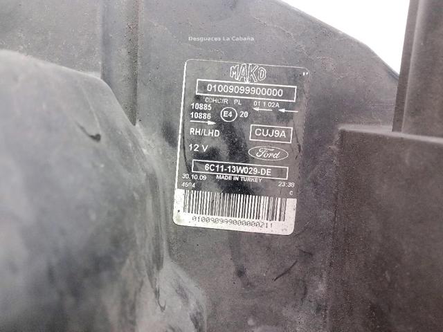 6C1113W029DE FORD Правая фара купить в Павлоград