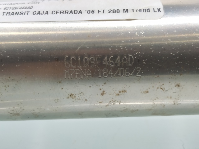 6C1Q9F464AD Радиатор системы EGR рециркуляции выхлопных газов купить Ужгород