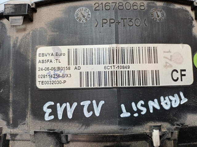FORD 6C1T10849CF Приборная доска (щиток приборов) в наличии Сумы