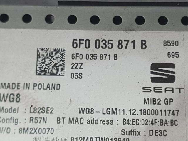 6F0035871B VAG купить в Кривой Рог