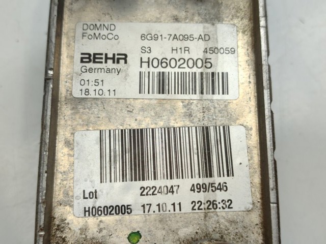 LAND ROVER 6G917A095AD Масляный радиатор в наличии Кривой Рог