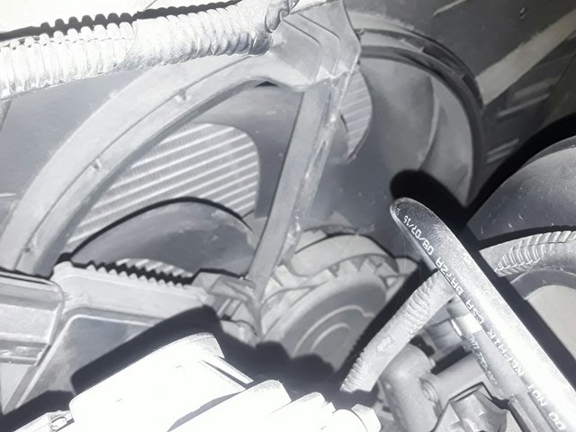 Canalizador de ar para ford galaxy 2.0 tdci (140 hp) ufwa 6G918C607PC