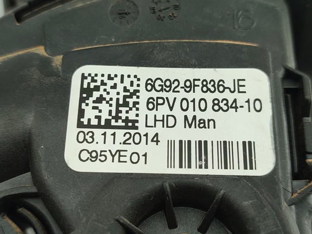 6G929F836JE Педаль газа (акселератора) купить Ирпень