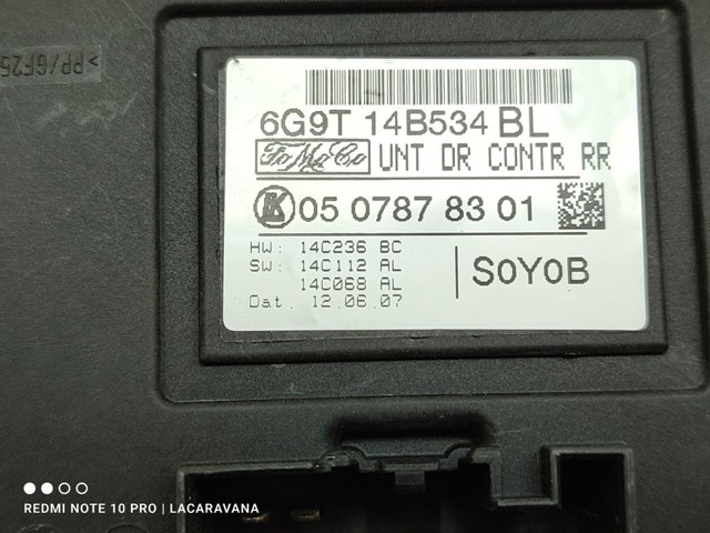 6G9T14B534BL LAND ROVER купить в Черкассы
