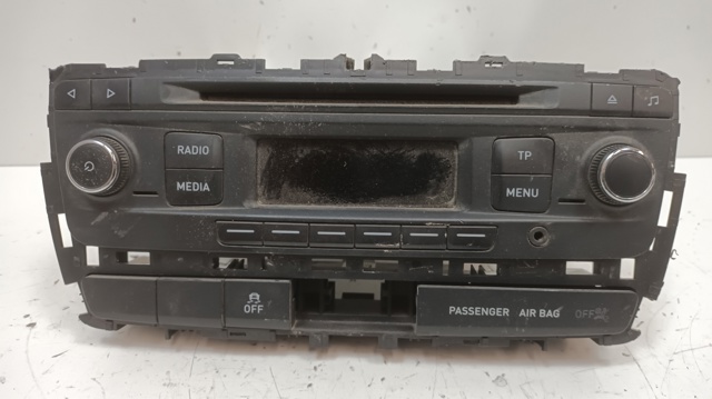 Sistema de áudio / rádio cd para o assento ibiza referência cgpa 6J0035156
